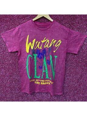 Wu-Tang Clan Live at The Fever II The Bronx Graphic T-Shirt Medium